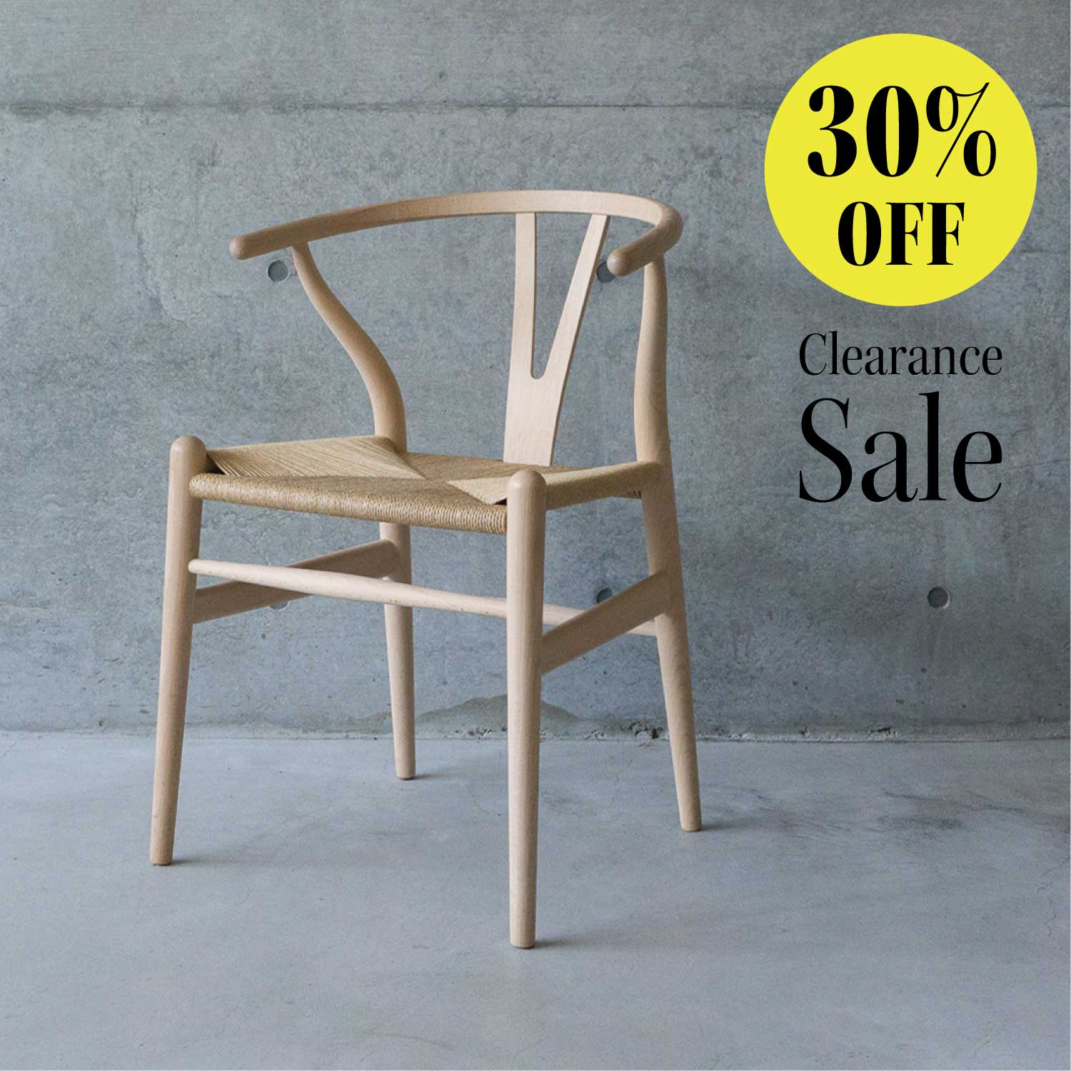 CH24  | WISHBONE CHAIR | ビーチ材 | ソープフィニッシュ