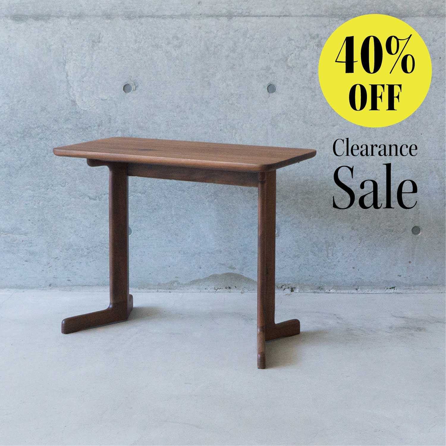 BIRD サイドテーブル K65 | ウォールナット