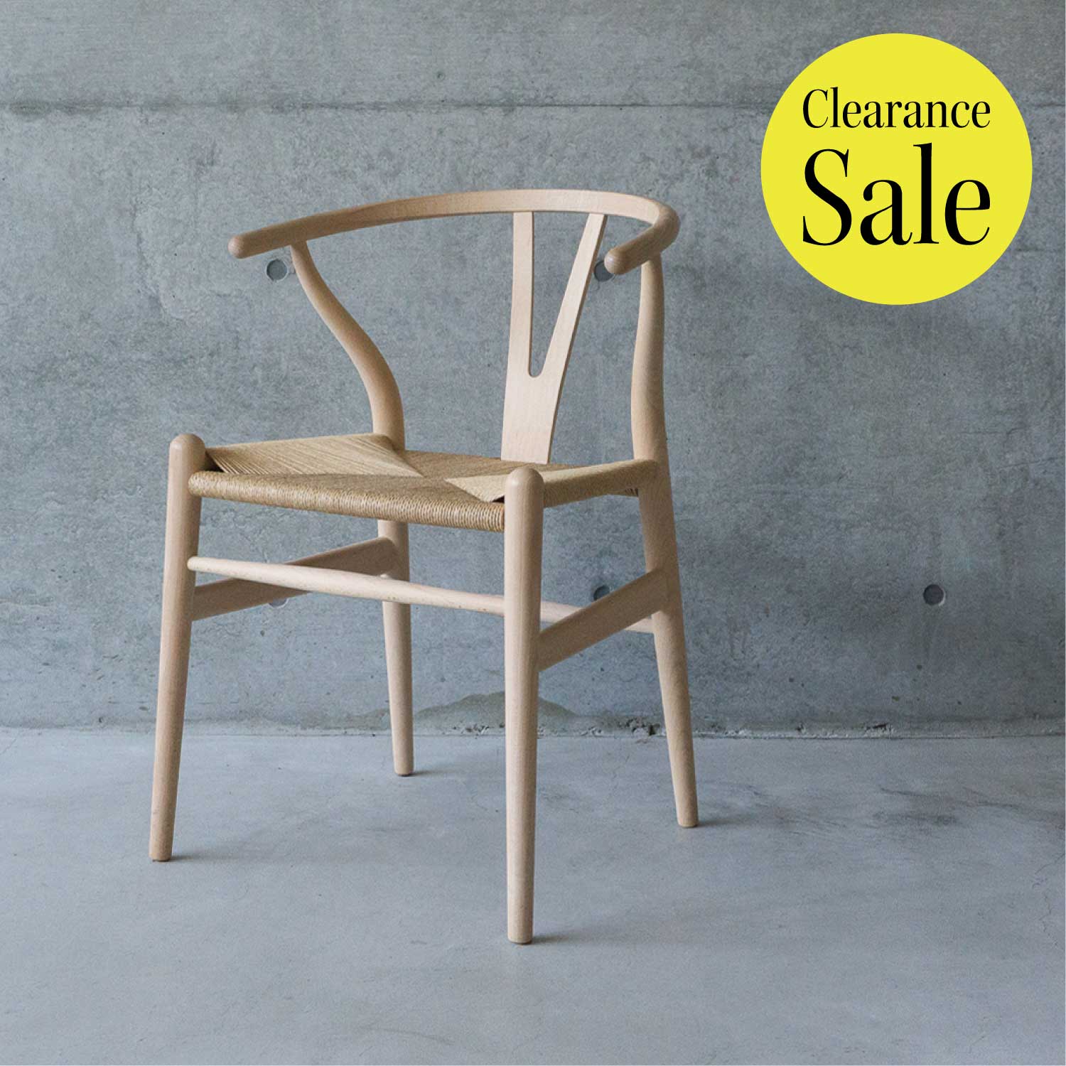 CH24  | WISHBONE CHAIR | ビーチ材 | ソープフィニッシュ