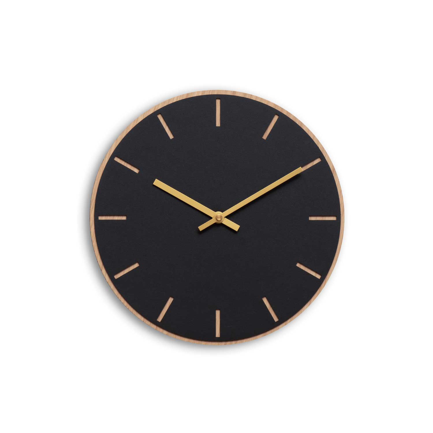 【即納商品】Wall Clock リノリウム ネロ Ø28cm