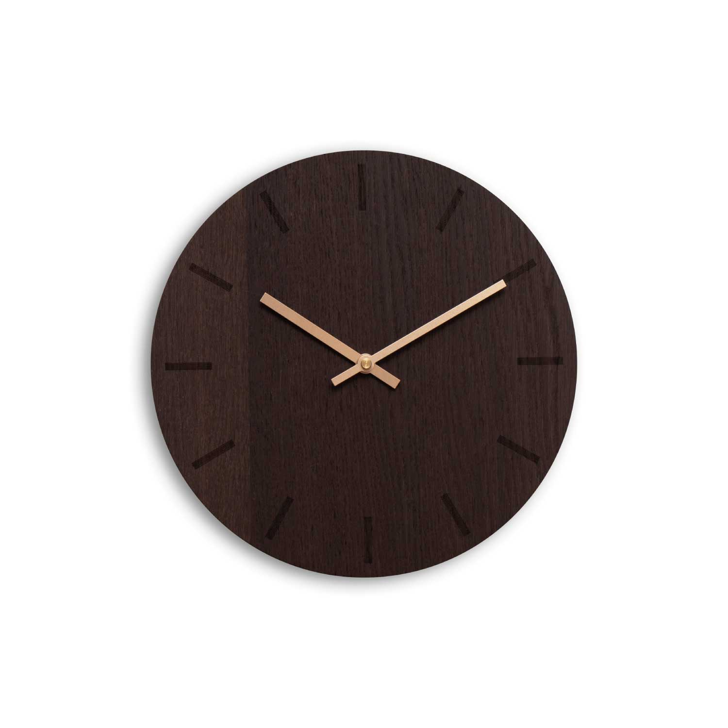 Wall Clock ダークオーク Ø28cm