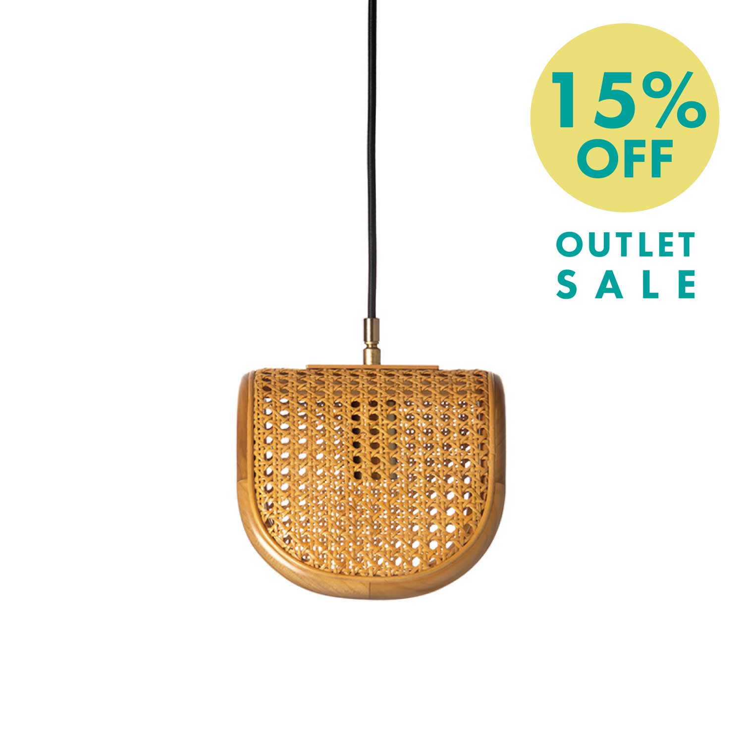 RATTAN PENDANT LAMP 1BULB | ナチュラル